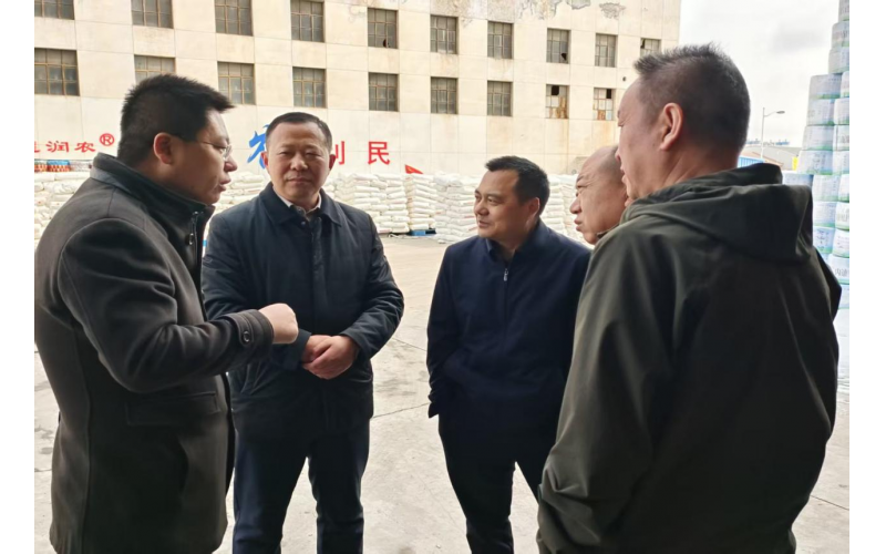 Vice County Magistrate Guo Wanshou of Yongchang County visited Gansu Runnong Water-Saving for research and guidance.